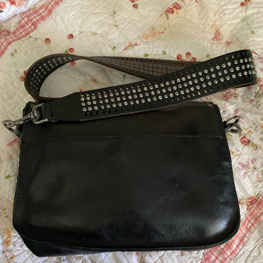 Euc-Patricia Nash Studded Guitar Strap & Italian … - image 2